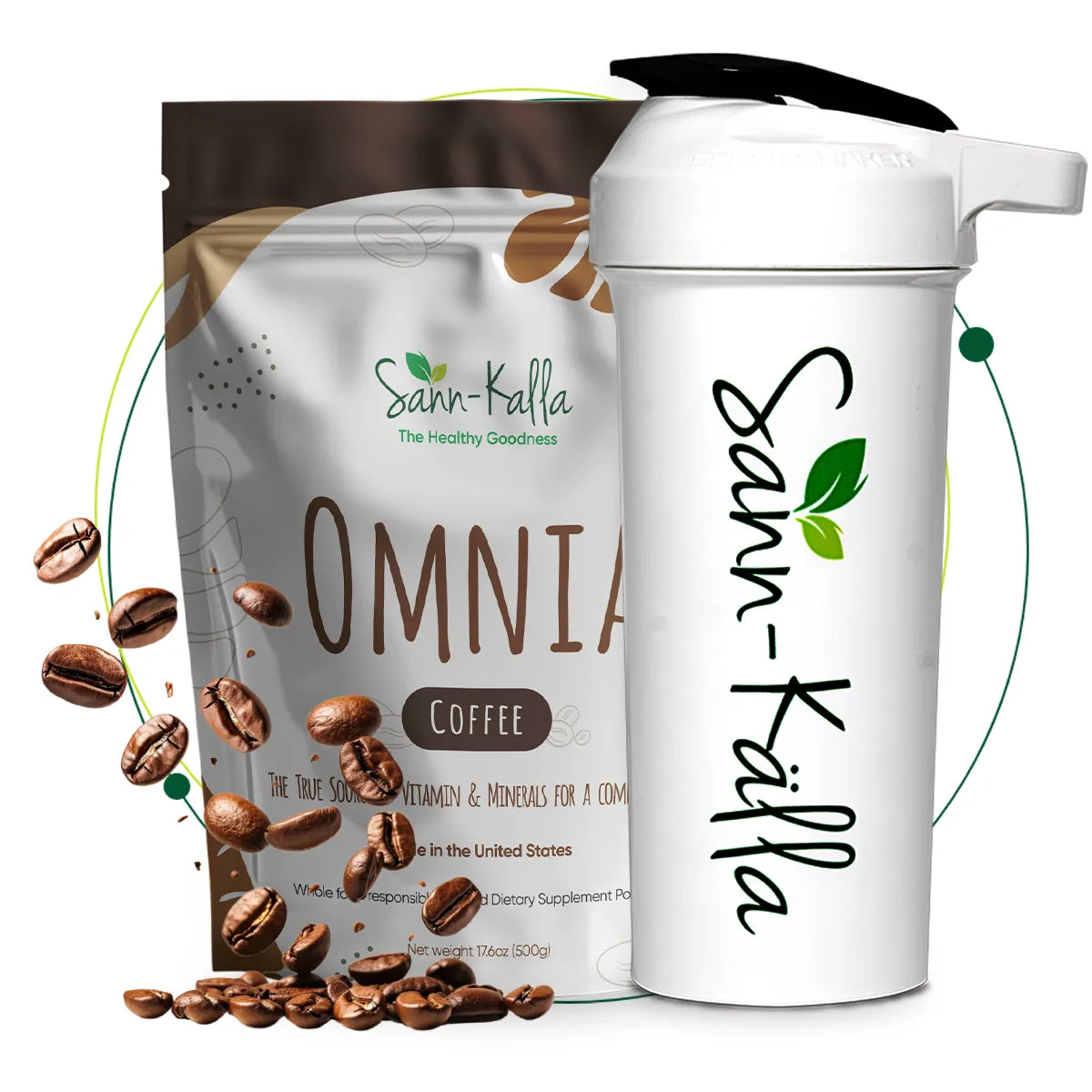 Sann-Källa Omnia Green Superfood Powder Drink 40% Off Promo