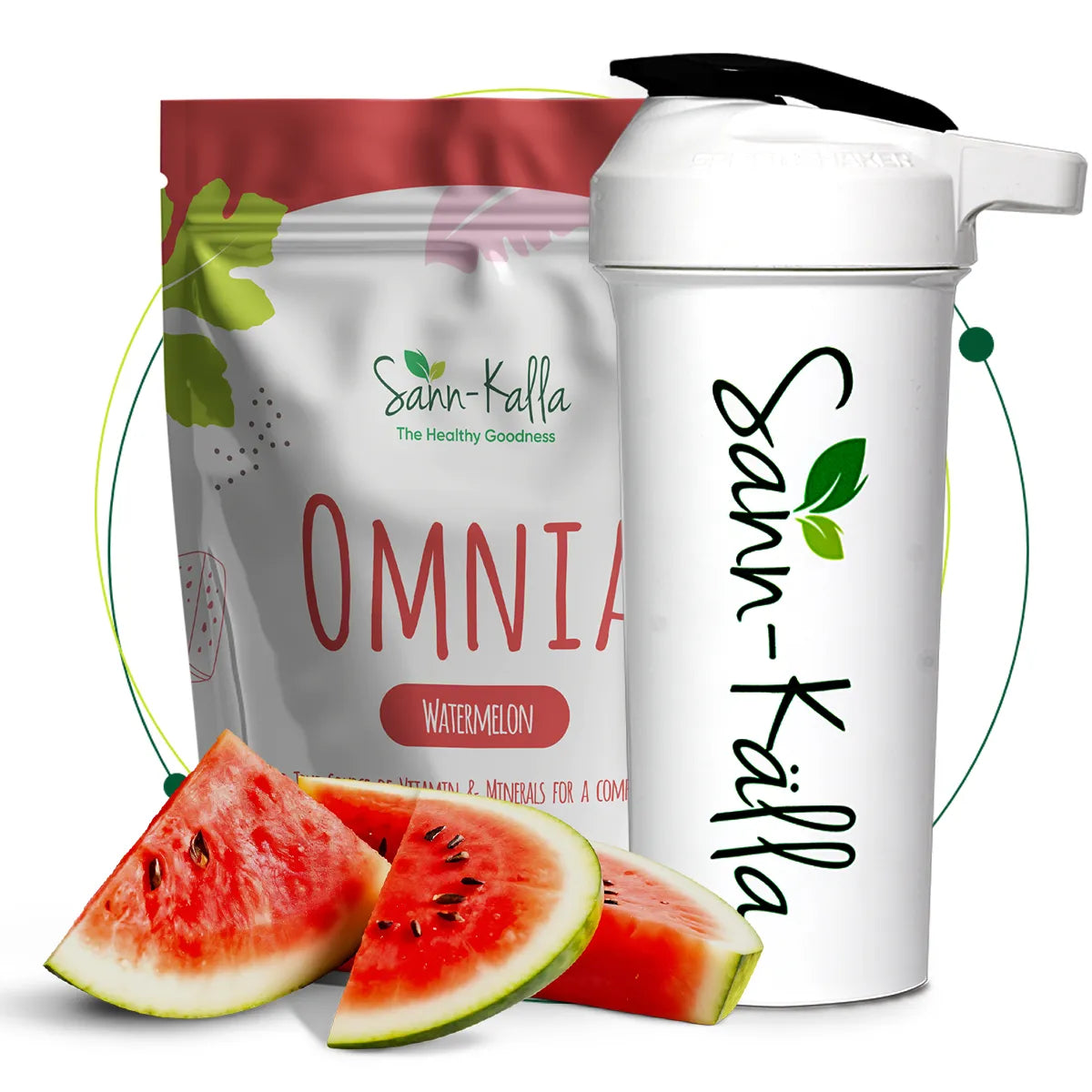 Sann-Källa Omnia Green Superfood Powder Drink 40% Off Promo